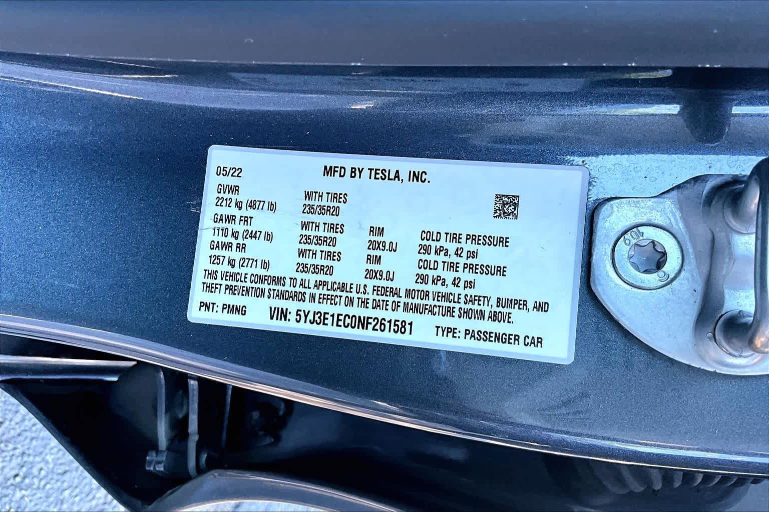Used 2022 Tesla Model 3 Performance AWD/4WD image 31