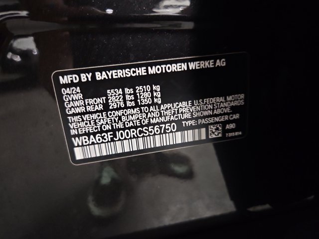 Certified 2024 BMW 540i xDrive w/ Premium Package AWD/4WD image 25