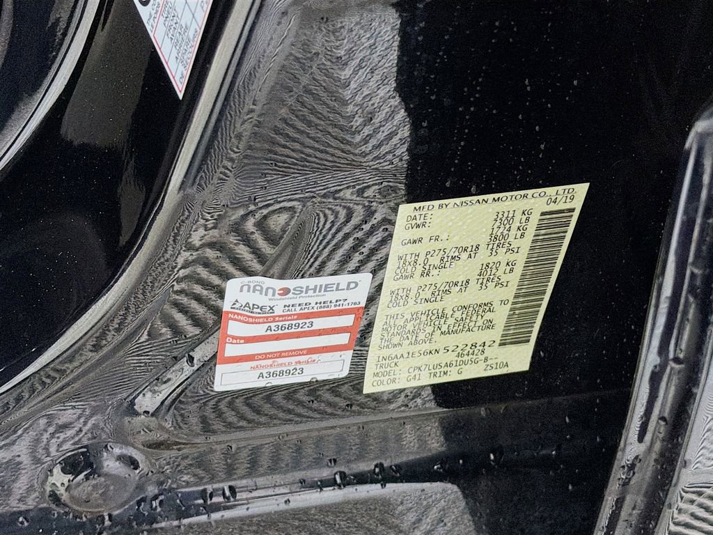 Used 2019 Nissan Titan PRO-4X w/ Pro-4x Convenience Package image 33