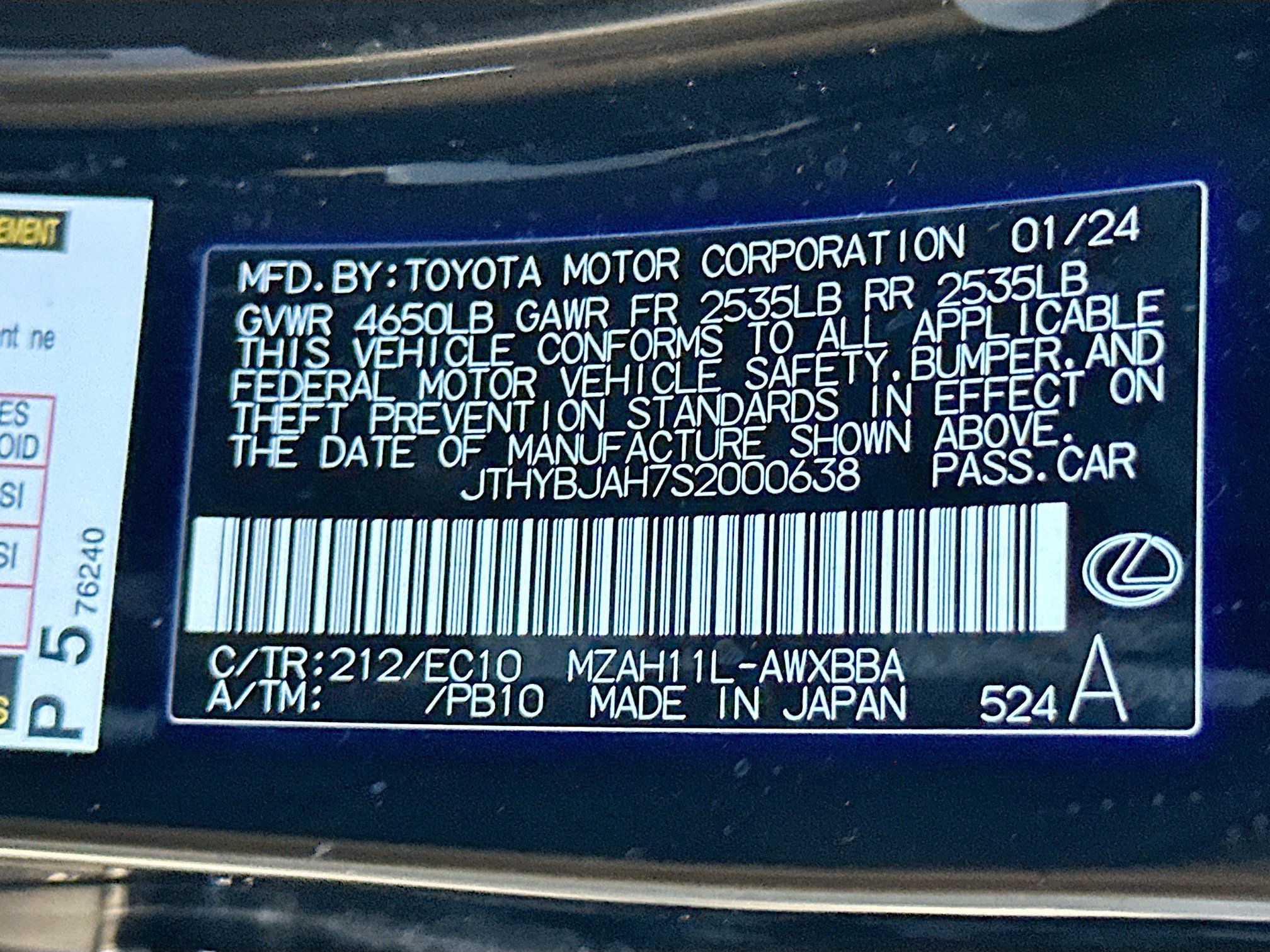 Used 2025 Lexus UX 300h FWD image 34