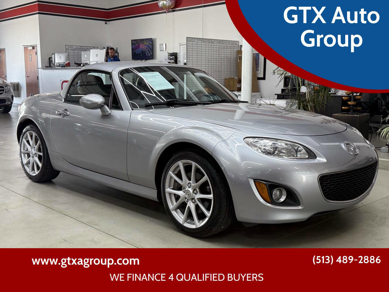 Used 2009 MAZDA MX-5 Miata Grand Touring w/ Premium Pkg RWD image 1