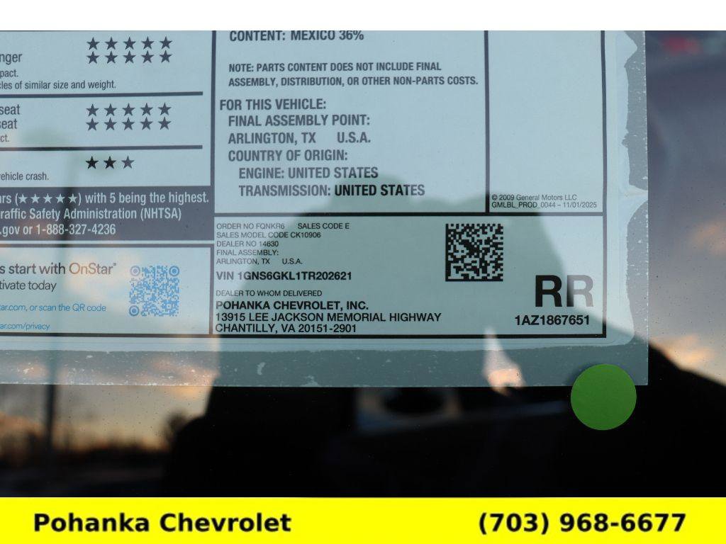 New 2026 Chevrolet Suburban High Country image 36