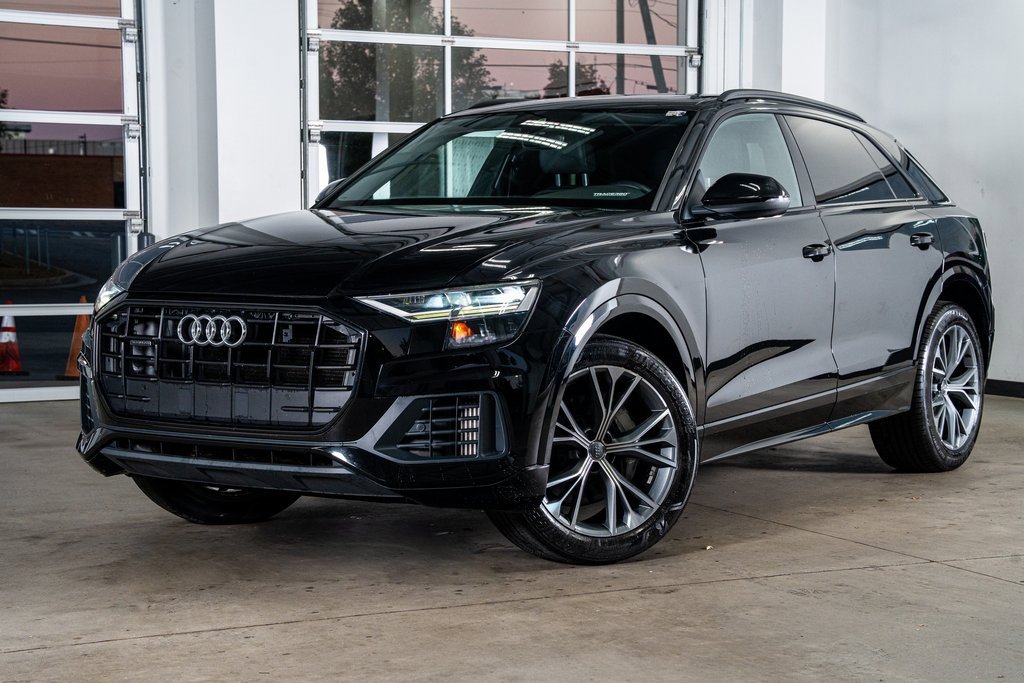 Used 2020 Audi Q8 Premium w/ Black Optic Package image 2
