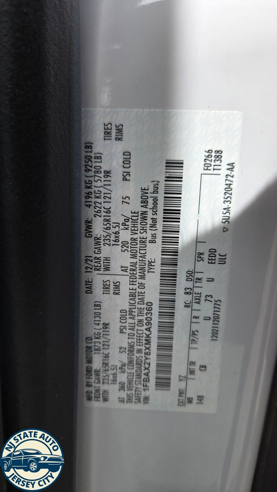 Used 2021 Ford Transit 350 XL RWD image 20