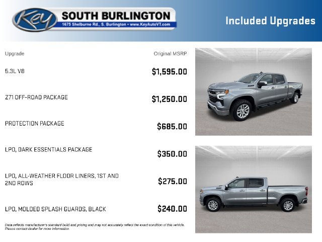 Used 2023 Chevrolet Silverado 1500 LT w/ Z71 Off-Road Package AWD/4WD image 3