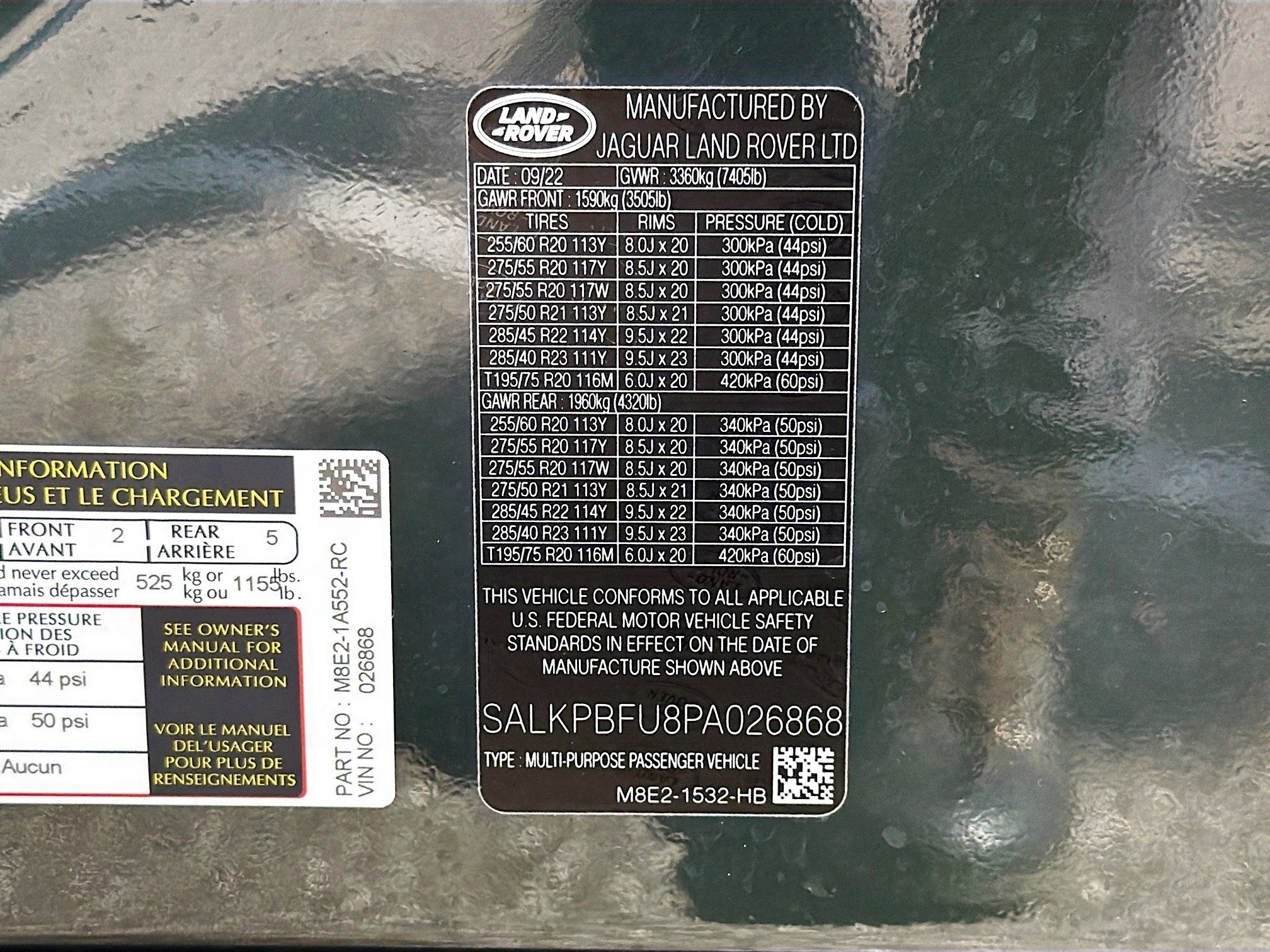 Used 2023 Land Rover Range Rover Long Wheelbase SE image 44