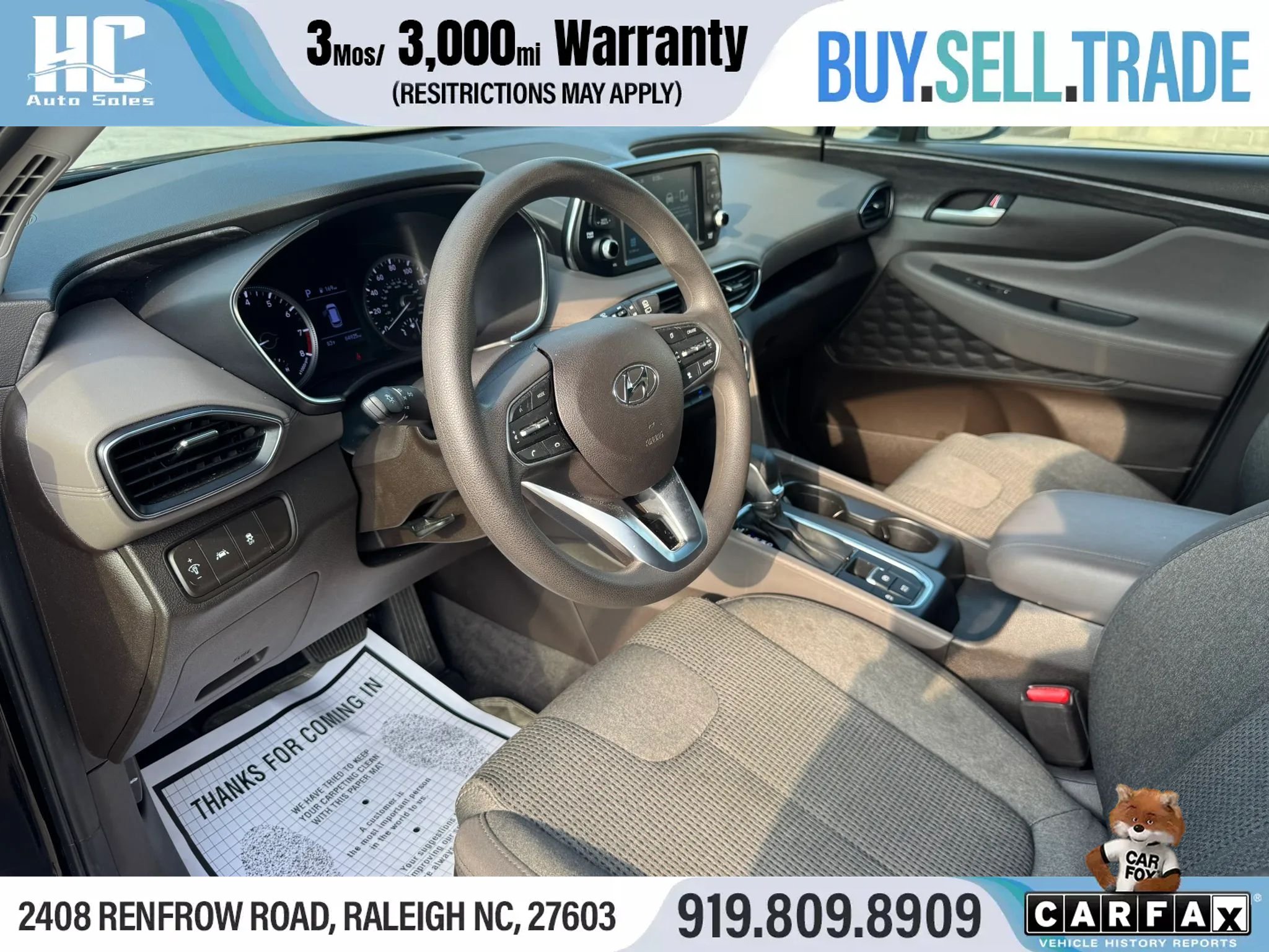Used 2020 Hyundai Santa Fe SE FWD image 13
