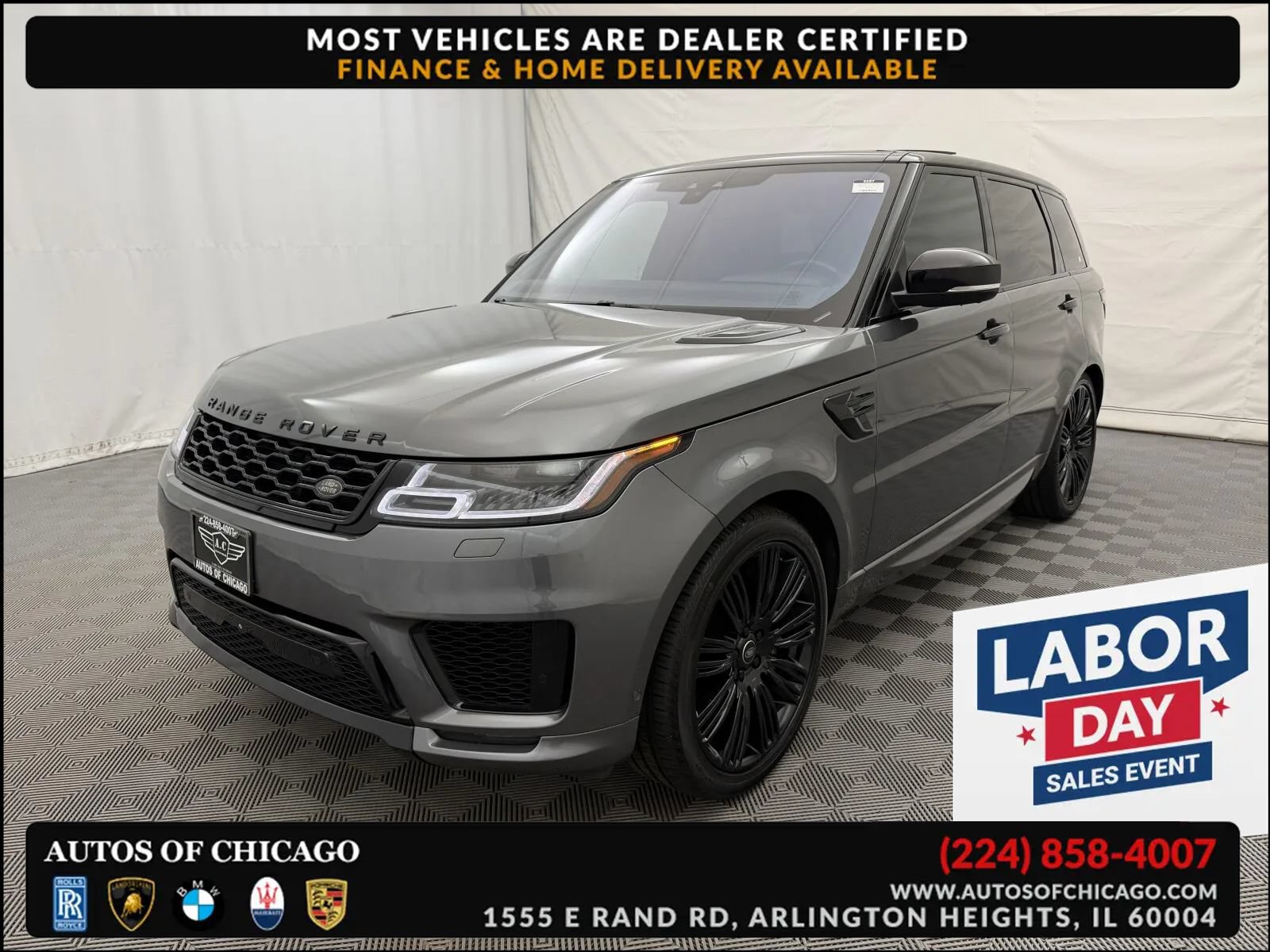 Used 2018 Land Rover Range Rover Sport Autobiography AWD/4WD image 1