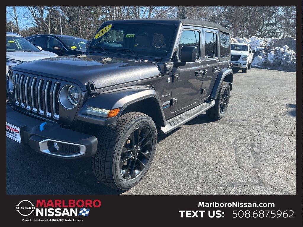 Used 2023 Jeep Wrangler Unlimited Sahara w/ Cold Weather Group image 3