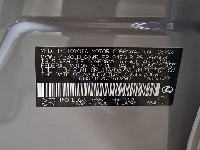 New 2026 Lexus IS 350 F Sport RWD image 17