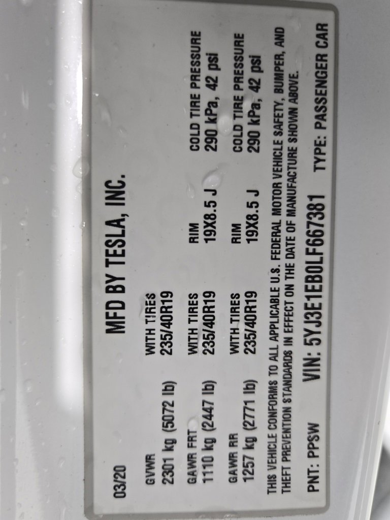 Used 2020 Tesla Model 3 Long Range image 25