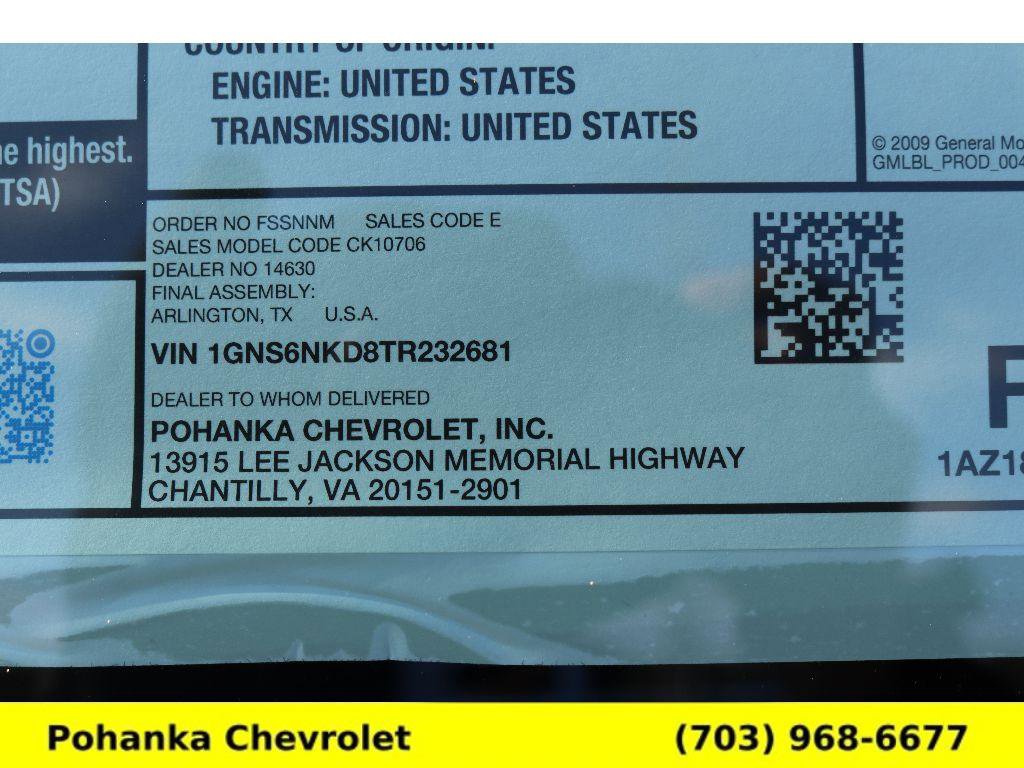 New 2026 Chevrolet Tahoe LT w/ Comfort Package image 35