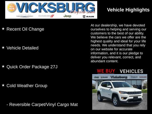Used 2018 Jeep Compass Latitude w/ Popular Equipment Group AWD/4WD image 19