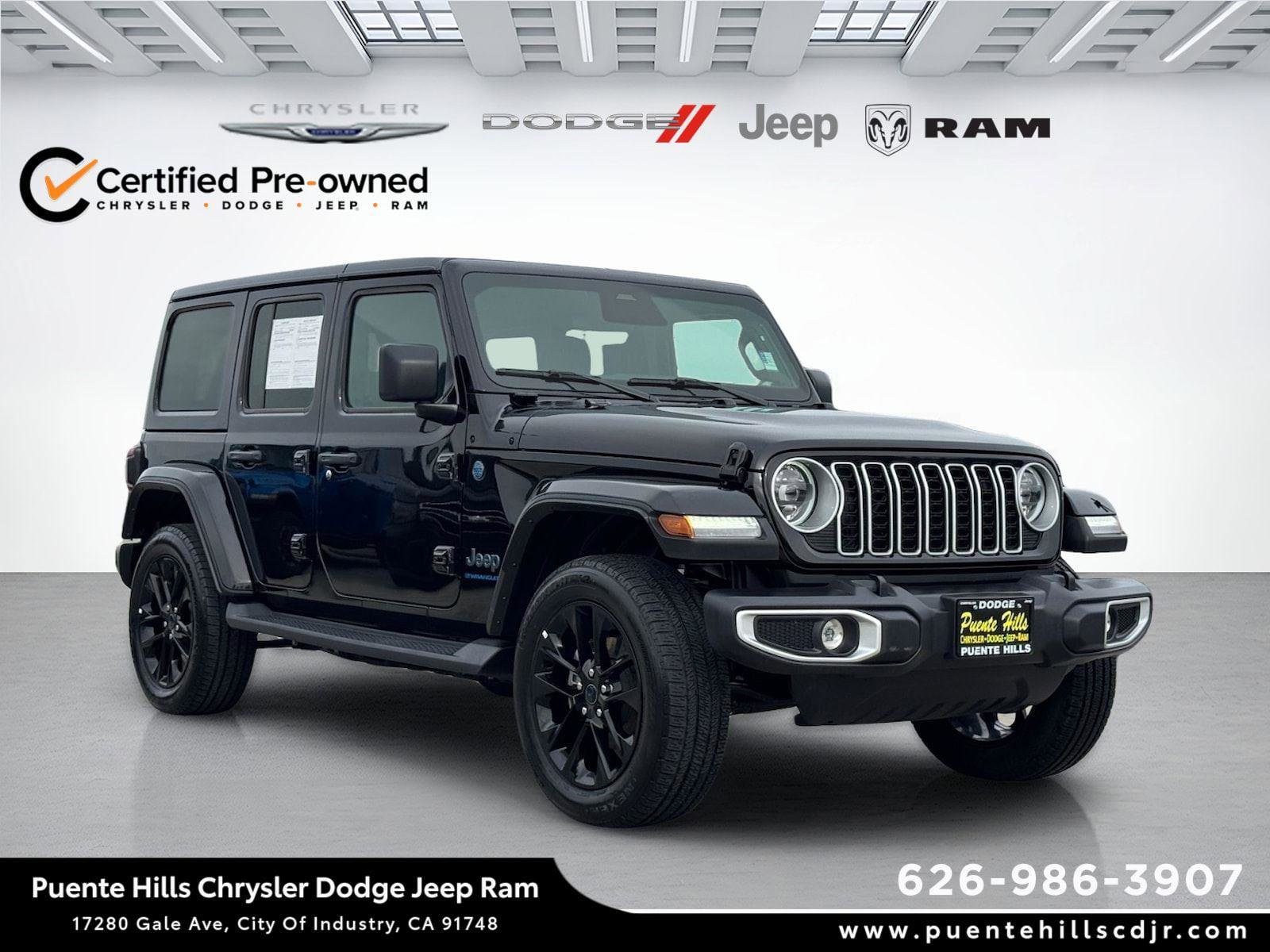 Certified 2025 Jeep Wrangler Sahara