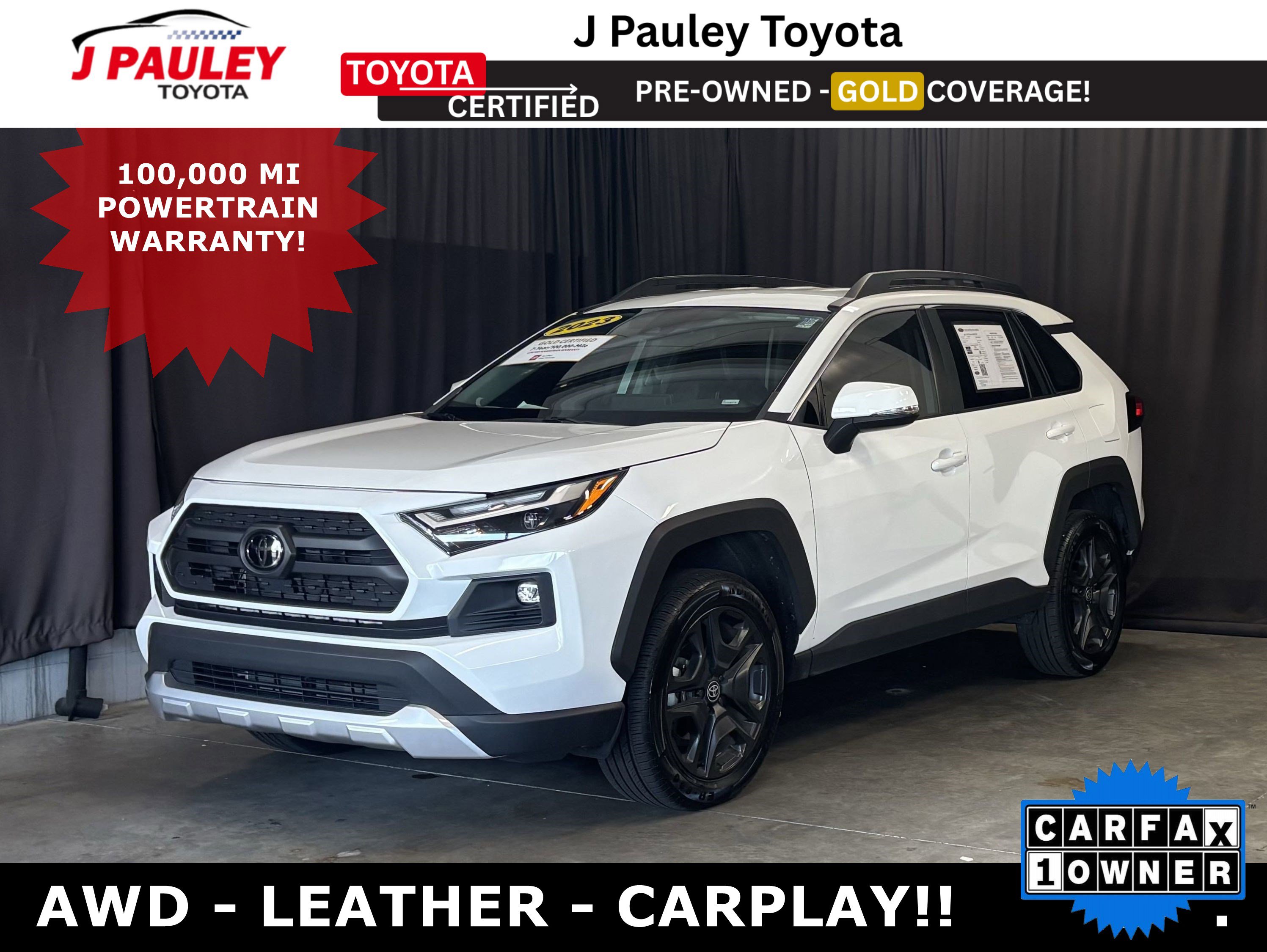 Certified 2023 Toyota RAV4 Adventure
