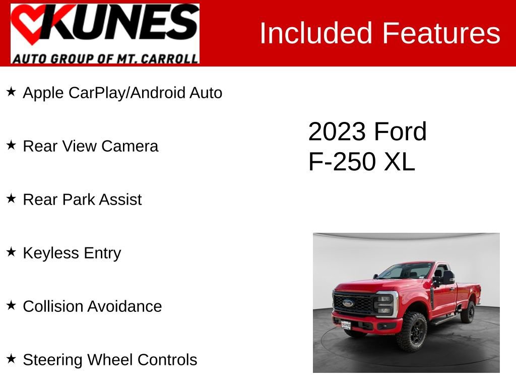 Used 2023 Ford F250 XL w/ STX Appearance Package AWD/4WD image 3