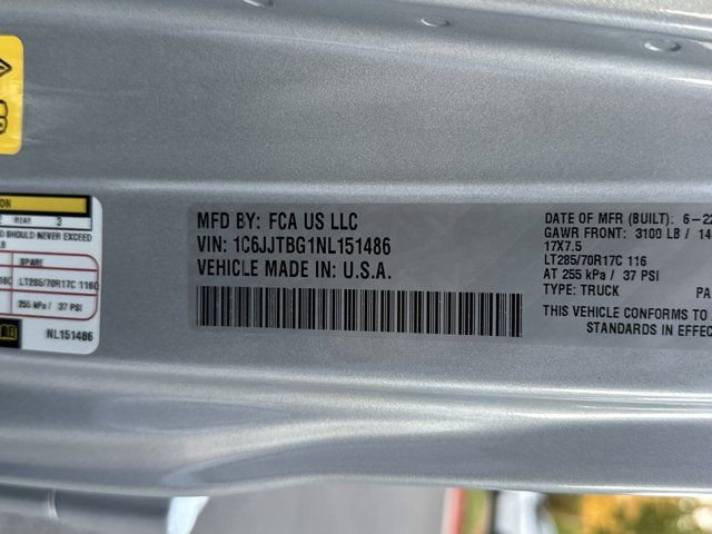 Used 2022 Jeep Gladiator Rubicon w/ Cold Weather Group image 32