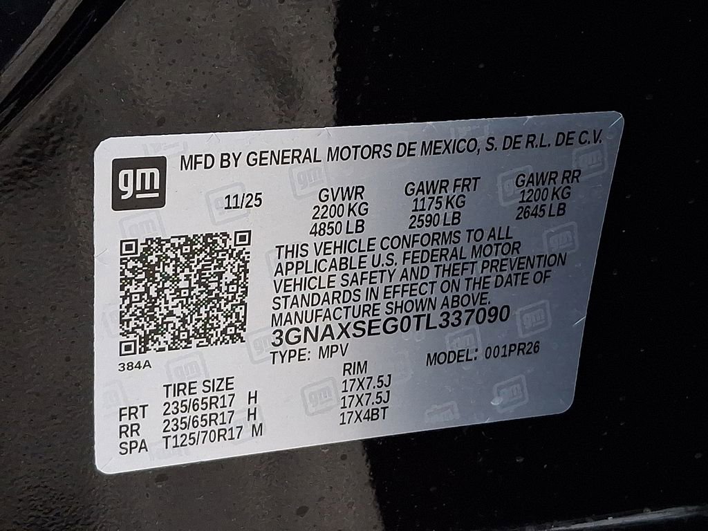 New 2026 Chevrolet Equinox ACTIV w/ LPO, Floor Liner Package image 16