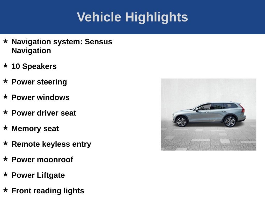 New 2026 Volvo V60 B5 Cross Country Plus w/ Protection Package Premier image 2