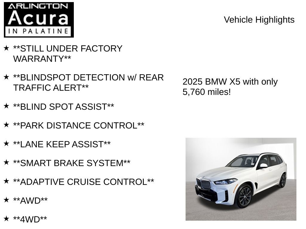 Used 2025 BMW X5 xDrive40i image 7