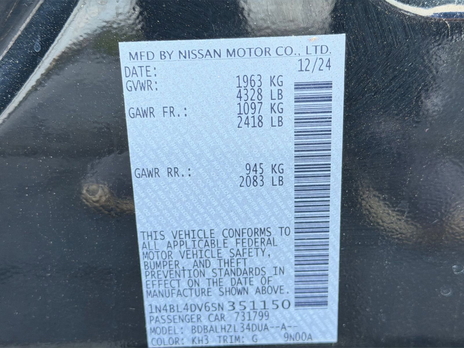 Used 2025 Nissan Altima 2.5 SV image 27