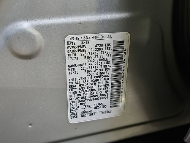 Used 2018 Nissan Rogue SV image 30