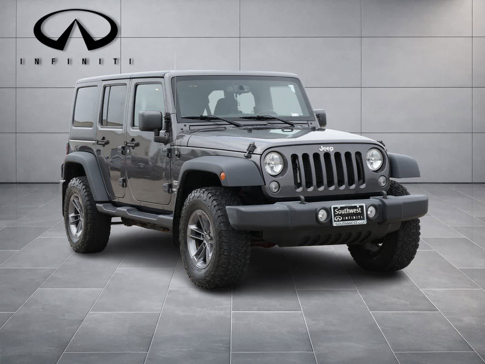 Used 2016 Jeep Wrangler Unlimited Sport w/ Quick Order Package 24S AWD/4WD image 3