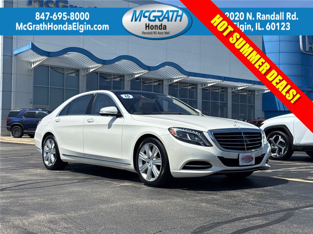 Used 2015 Mercedes-Benz S 550 4MATIC Sedan