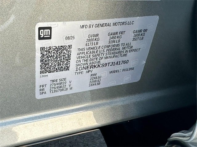 New 2026 Chevrolet Traverse High Country w/ LPO, Floor Liner Package image 18