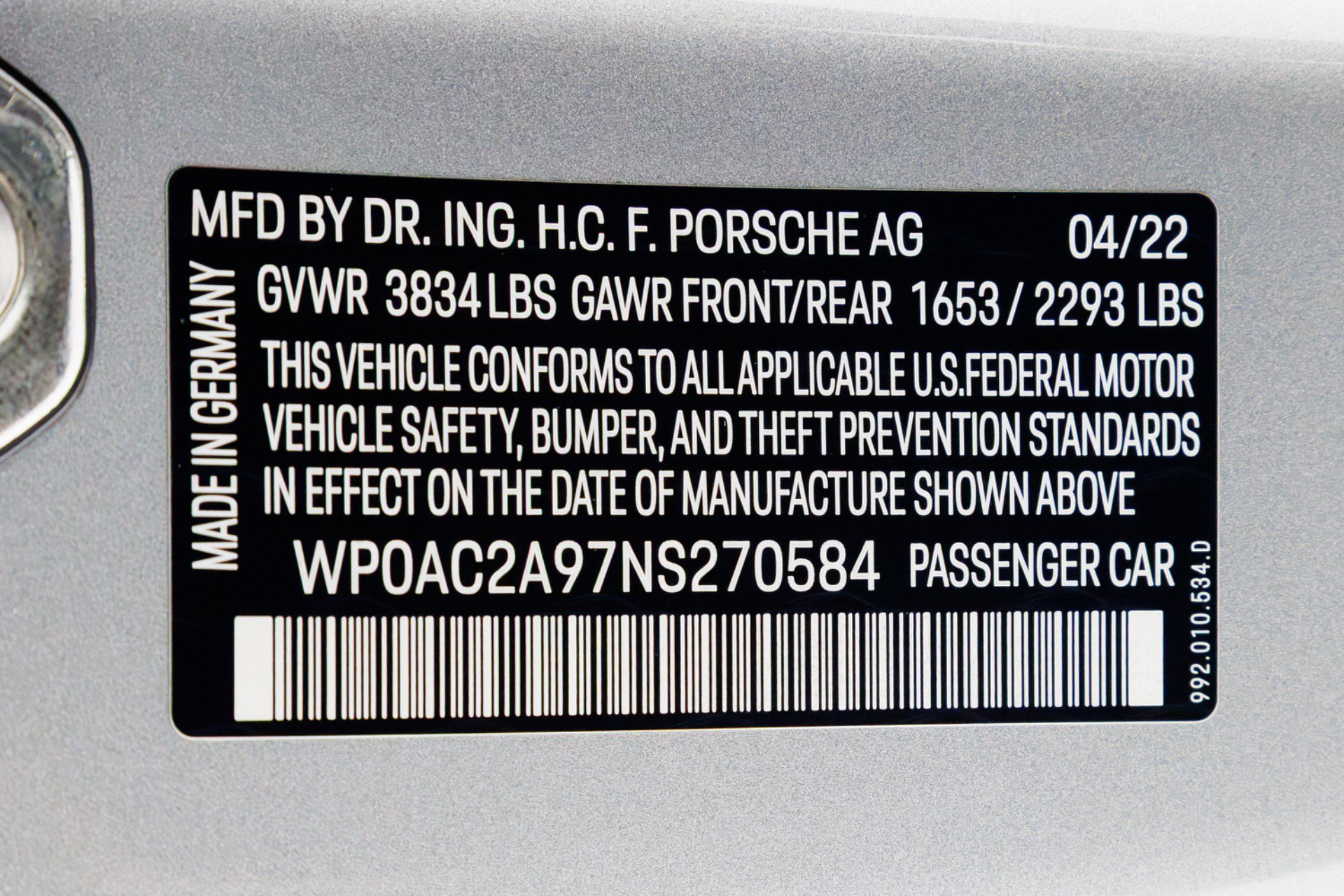 Used 2022 Porsche 911 GT3 RWD image 70