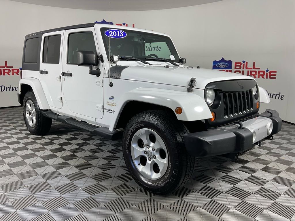 Used 2013 Jeep Wrangler Unlimited Sahara image 1