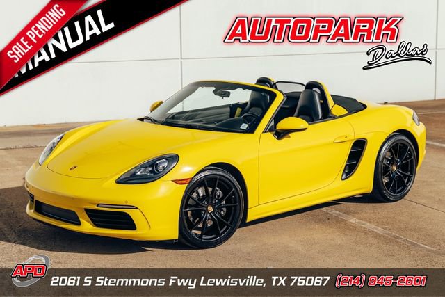Used 2017 Porsche 718 Boxster