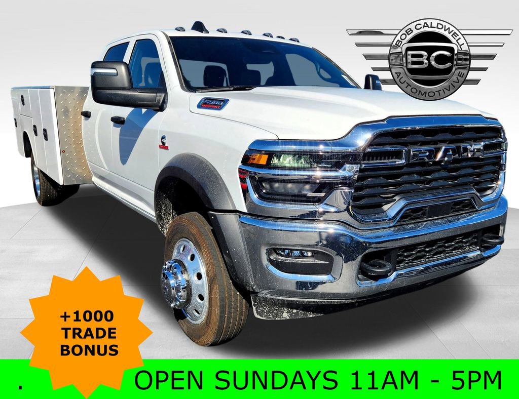 New 2026 RAM 5500 Tradesman w/ Chrome Appearance Group