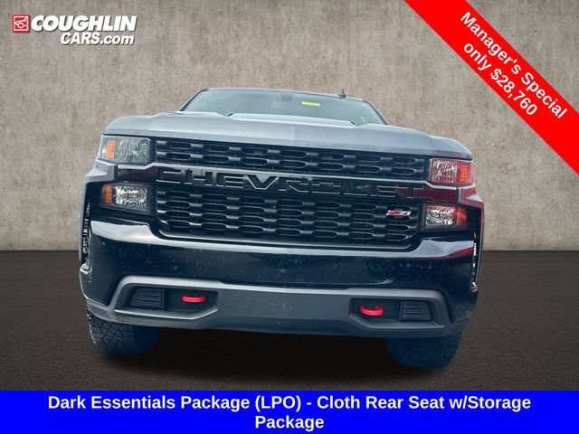 Used 2022 Chevrolet Silverado 1500 Custom Trail Boss w/ LPO, Dark Essentials Package AWD/4WD image 2