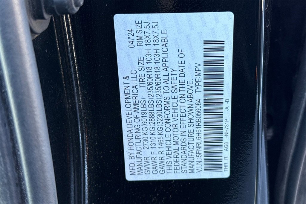 Used 2024 Honda Odyssey EX-L image 40