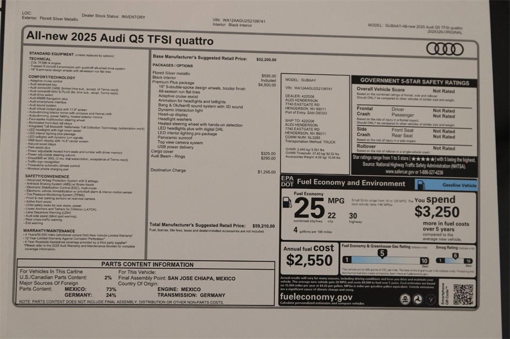 New 2025 Audi Q5 Premium Plus image 31