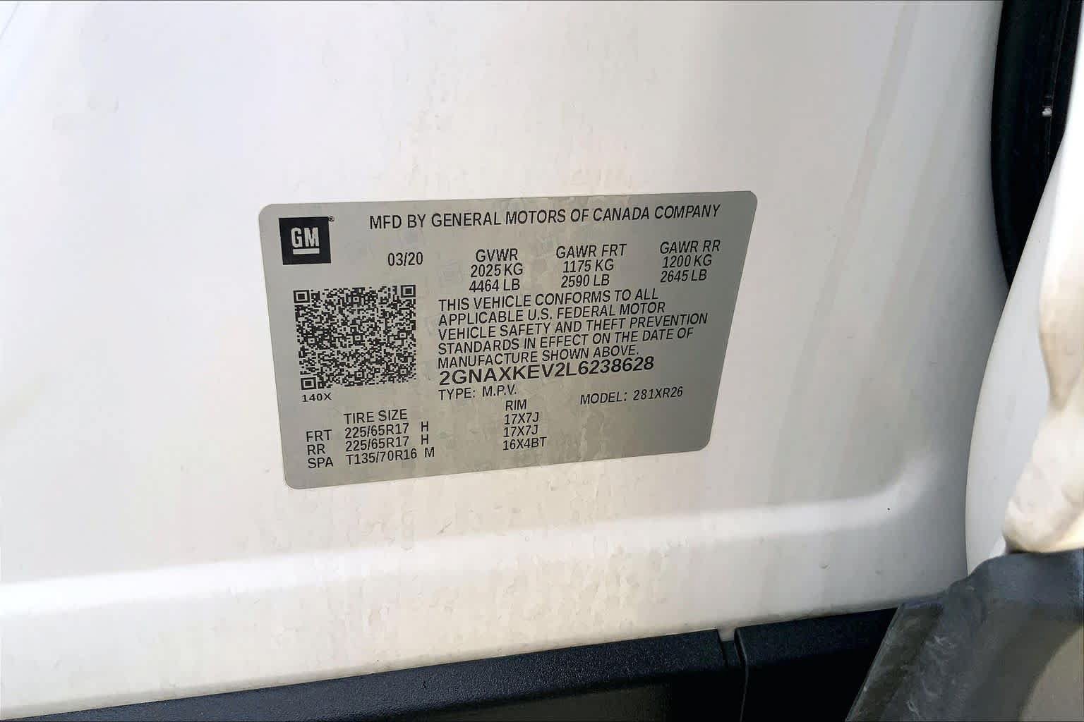 Used 2020 Chevrolet Equinox LT FWD image 34