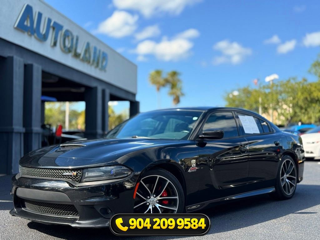 Used 2016 Dodge Charger R/T Scat Pack w/ Beats Audio Group RWD image 1