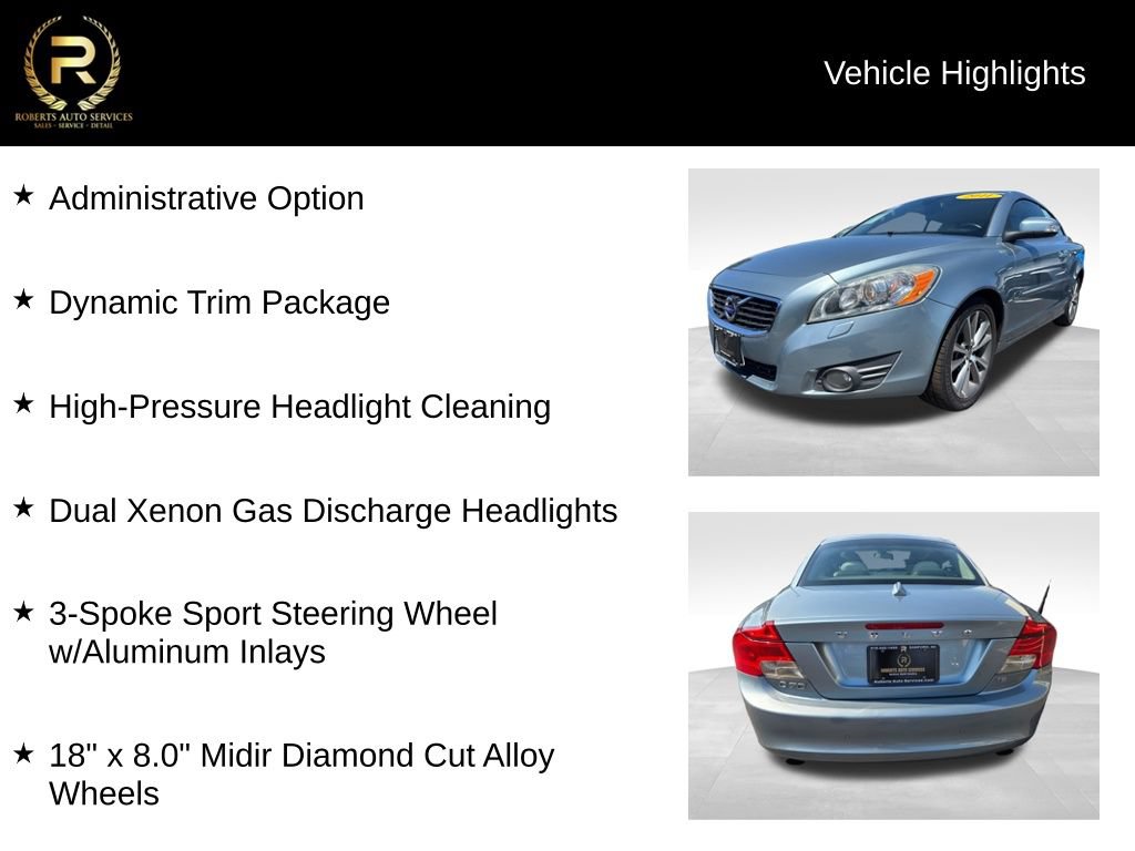 Used 2011 Volvo C70 T5 FWD image 8