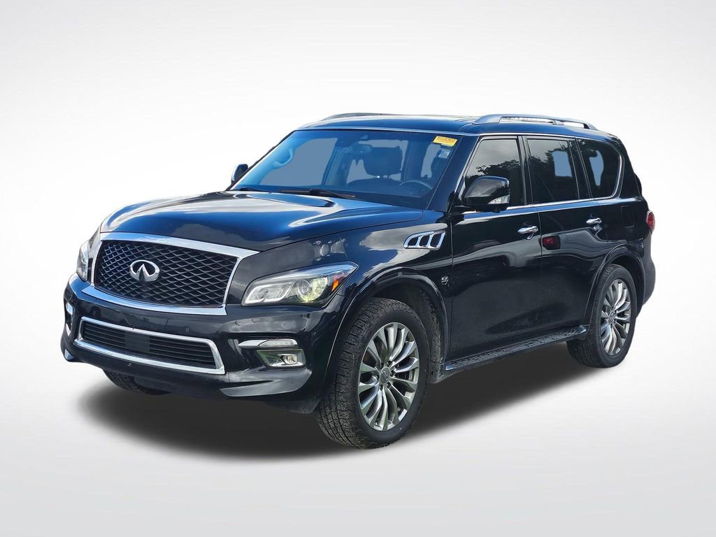 Used 2017 INFINITI QX80 4WD w/ Driver Assistance Package video 2