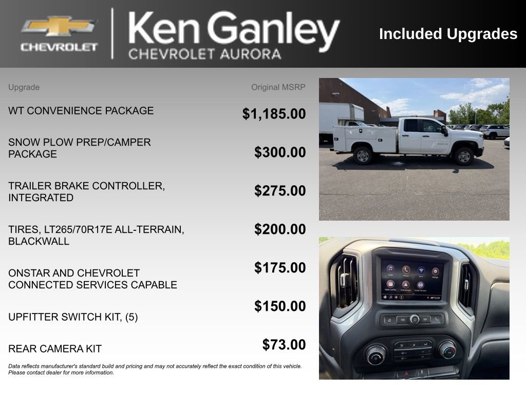 Used 2020 Chevrolet Silverado 2500 W/T w/ WT Convenience Package AWD/4WD image 6