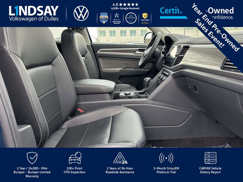 Used 2022 Volkswagen Atlas SE w/ Panoramic Sunroof Package image 13