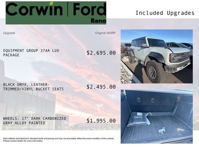 Used 2022 Ford Bronco Raptor image 3