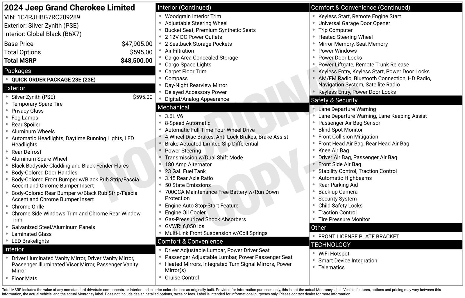 Used 2024 Jeep Grand Cherokee Limited image 5