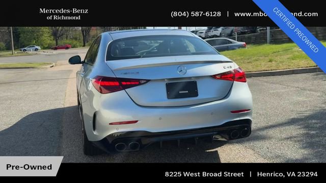 Certified 2025 Mercedes-Benz C 43 AMG 4MATIC Sedan image 9