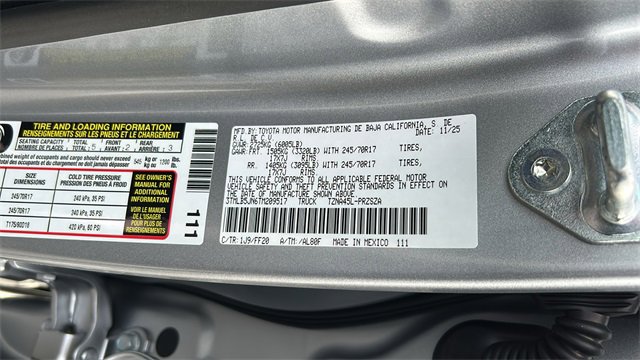 New 2026 Toyota Tacoma SR5 image 30