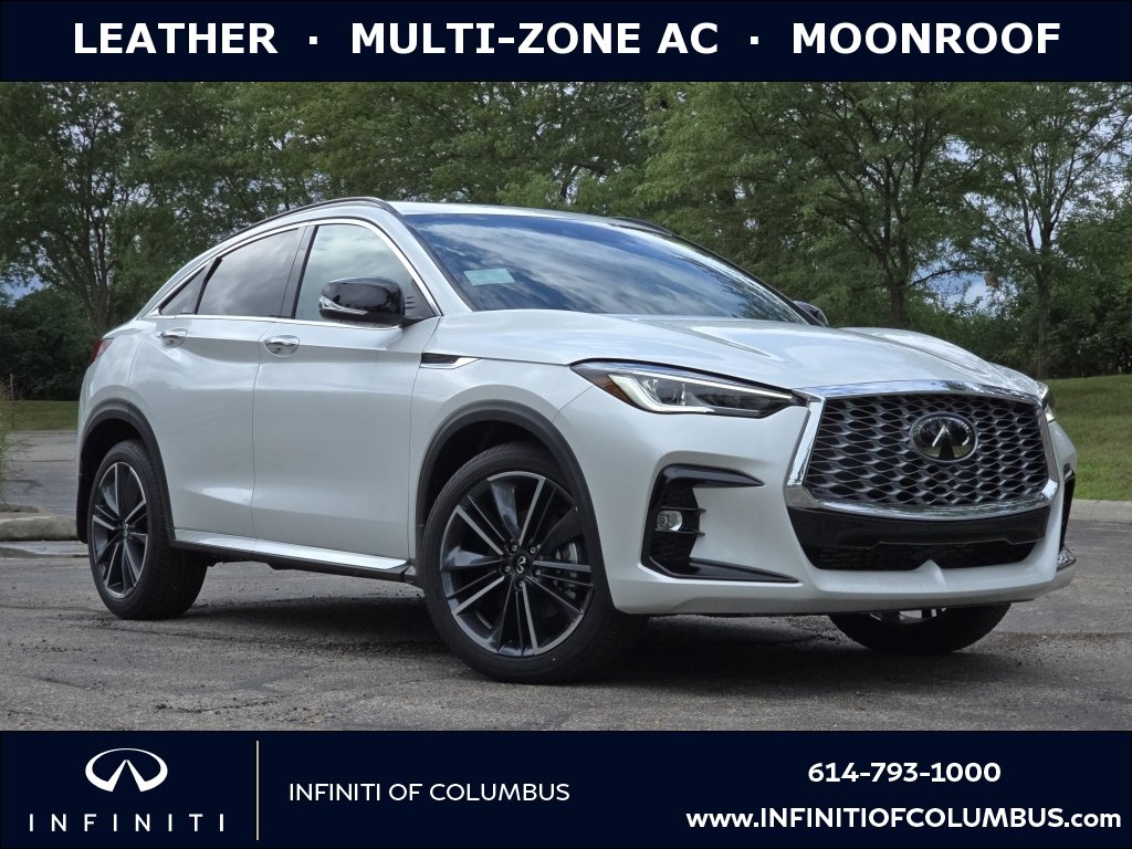 New 2025 INFINITI QX55 Luxe w/ Cargo Package 360° Tour