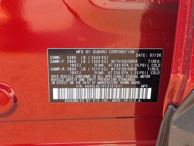 New 2026 Subaru Forester Touring AWD/4WD image 10