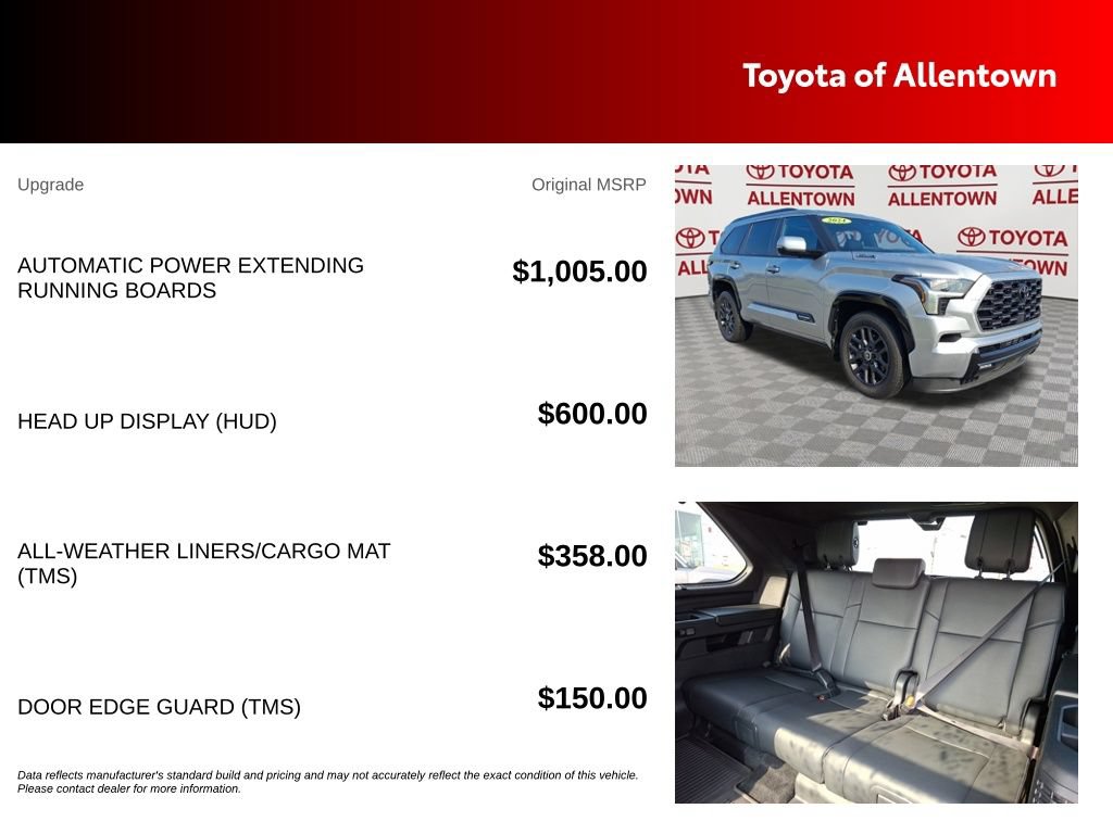 Used 2024 Toyota Sequoia Platinum AWD/4WD image 5