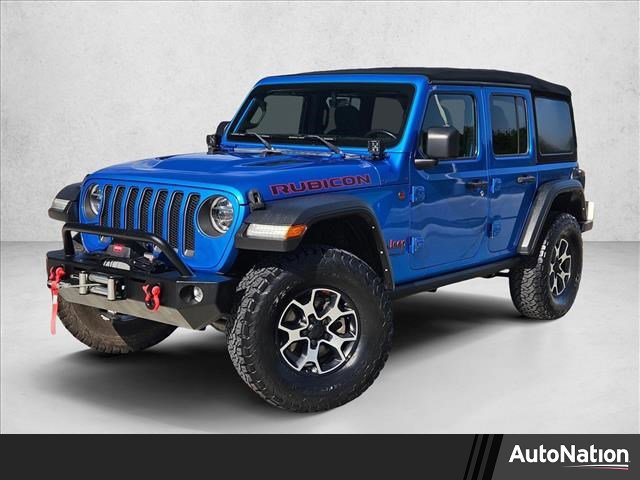 Used 2022 Jeep Wrangler Unlimited Rubicon w/ LED Lighting Group AWD/4WD image 1